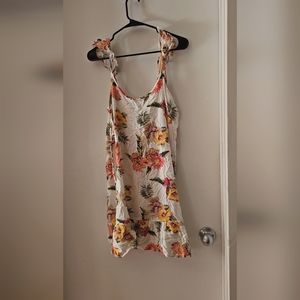 Medium Floral Pattern Salty Lemon Brand Dress